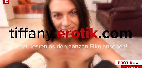  Hot Brunette TIFFANY DOLL lets random guy play with her! (German) WHOLE SCENE → tiffany.erotik.com FREE